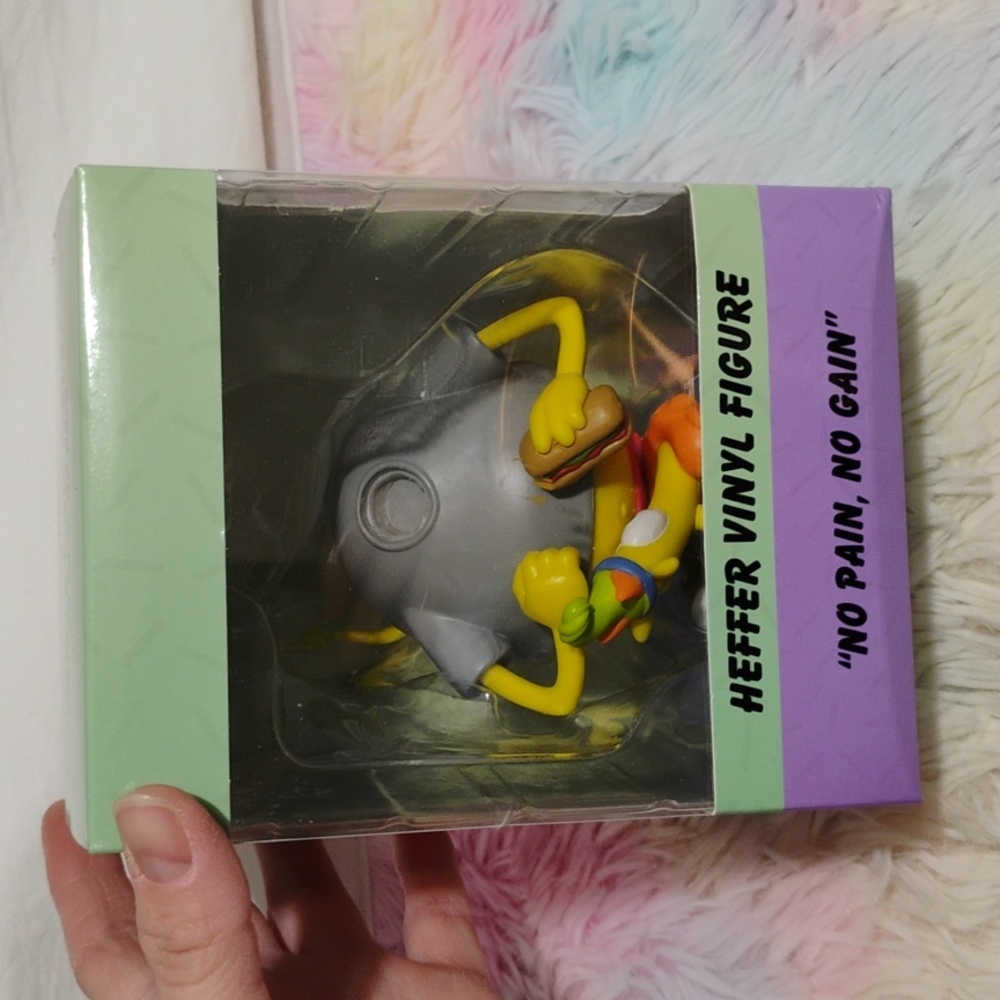 (D-20) New Rocko's Modern Life Heffer Limited Edition Vinyl Figure